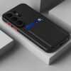 Siliconen Samsung Telefoonhoesje met Kaarthouder