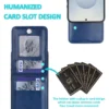 Samsung S26 Series Leer Wallet Case met Kaarthouder & Stand