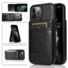 iPhone 17 Series Leer Wallet Case met Kaarthouder & Stand