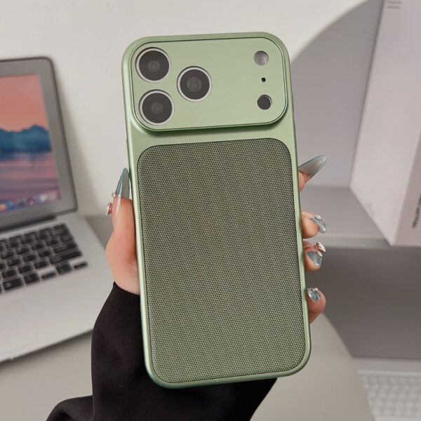 Premium Fabric iPhone-hoesje met Cameralensbescherming & MagSafe – iPhone 17 & 18 Series
