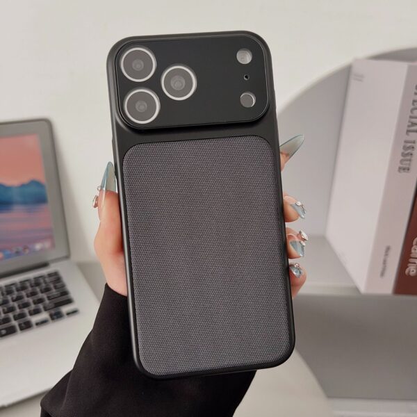Premium Fabric iPhone-hoesje met Cameralensbescherming & MagSafe – iPhone 17 & 18 Series