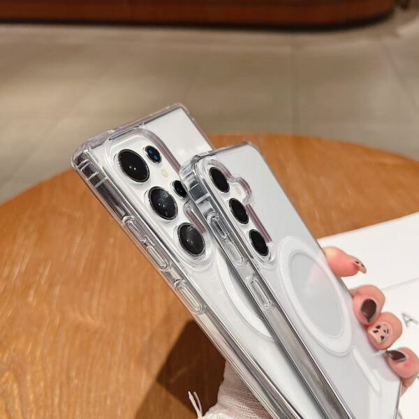 Transparent Samsung-hoesje met MagSafe – S26 Serie