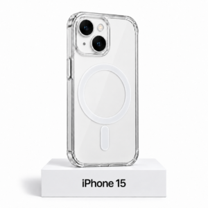 Transparant siliconen MagSafe Clear hoesje voor iPhone 15