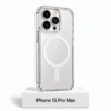 Transparant siliconen MagSafe Clear hoesje voor iPhone 15 Pro Max
