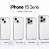 Transparante siliconen MagSafe Clear hoesjes voor de iPhone 15 serie