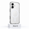 Transparant siliconen MagSafe Clear hoesje voor iPhone 16