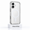 Transparant siliconen MagSafe Clear hoesje voor iPhone 16 Plus