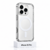 Transparant siliconen MagSafe Clear hoesje voor iPhone 16 Pro