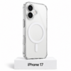 Transparant siliconen MagSafe Clear hoesje voor iPhone 17