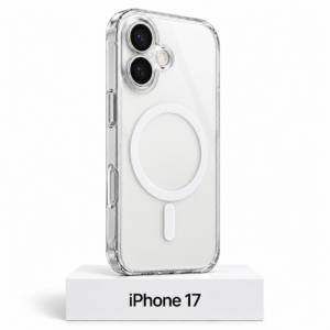 Transparant siliconen MagSafe Clear hoesje voor iPhone 17