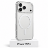 Transparant siliconen MagSafe Clear hoesje voor iPhone 17 Pro