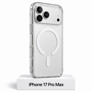 Transparant siliconen MagSafe Clear hoesje voor iPhone 17 Pro Max