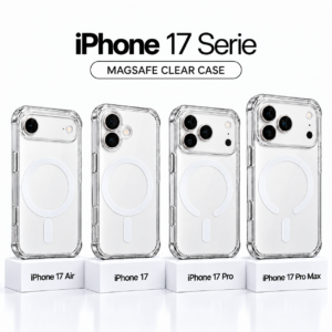 Transparante siliconen MagSafe Clear hoesjes voor de iPhone 17 serie