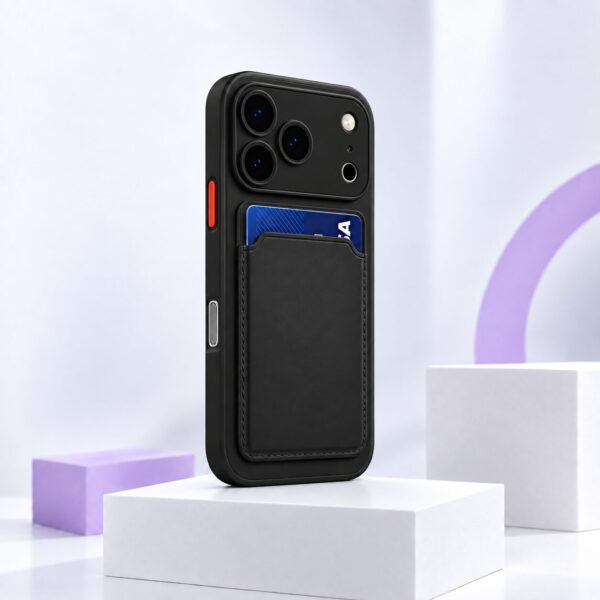 iPhone 17 Pro Pro Max Black telefoonhoesje