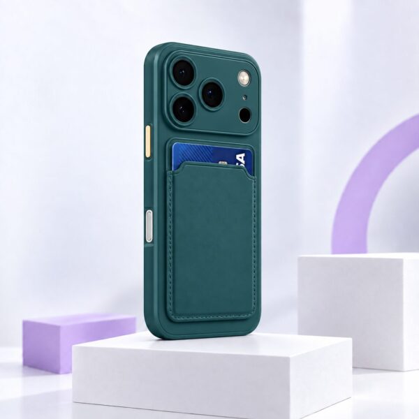iPhone 17 Pro Pro Max Dark Night Green telefoonhoesje