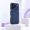 iPhone 17 Pro Pro Max Navy Blue telefoonhoesje