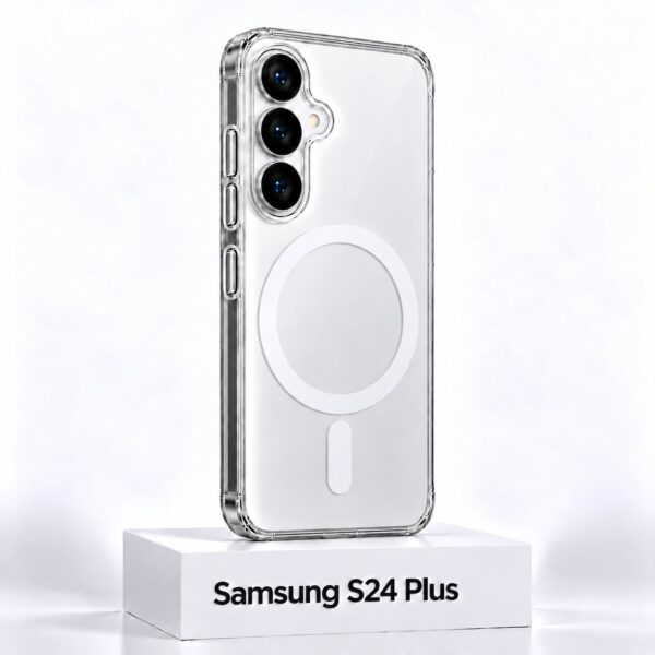 Samsung S24 Plus Transparent MagSafe hoesje