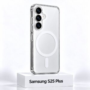 Samsung S25 Plus Transparent MagSafe hoesje