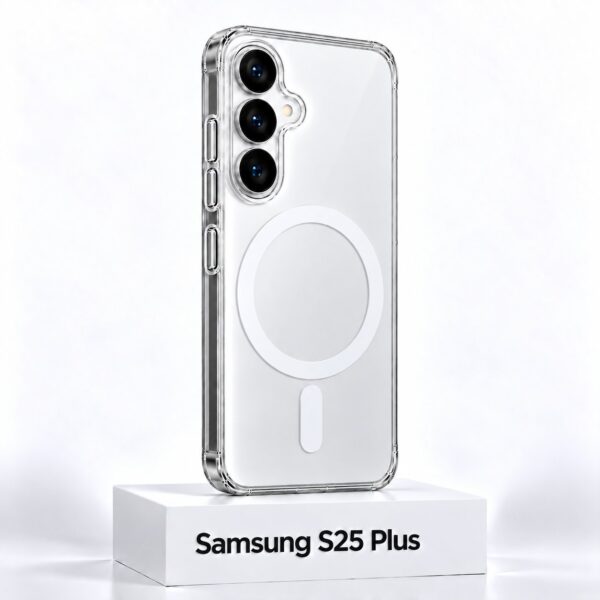Samsung S25 Plus Transparent MagSafe hoesje
