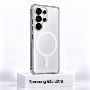 Samsung S25 Ultra Transparent MagSafe hoesje