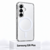 Samsung S26 Plus transparant siliconen MagSafe-hoesje