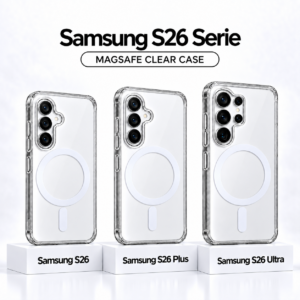 Samsung S26 Serie transparante MagSafe Clear Case voor S26, S26 Plus en S26 Ultra