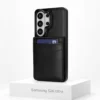 Samsung S26 Ultra wallet case met kaarthouder in Black