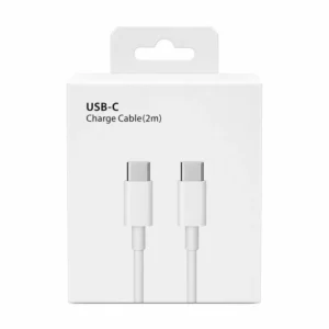 USB-C naar USB-C oplaadkabel van 2 meter